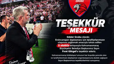 İstiklalspor Taraftarından Fırat Görgel’e Teşekkür
