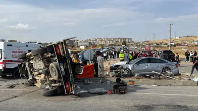 Afşin-Elbistan yolunda kaza: 1 can kaybı, 8 yaralı