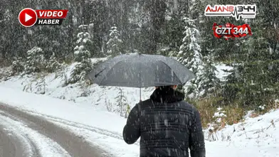 Bolu’da Kar Yağışı: Kartalkaya Yolu Ve Yaylalar Beyaza Büründü
