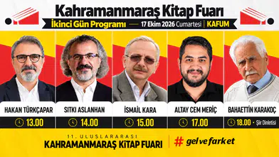 Kahramanmaraş Kitap Fuarı’nda İkinci Günün Programı Belli Oldu