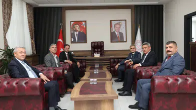 Türk Eğitim-Sen Heyetinden Turan Akpınar’a Makam Ziyareti