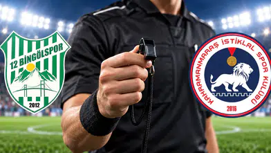 Bingölspor-İstiklalspor maçının hakemi belli oldu