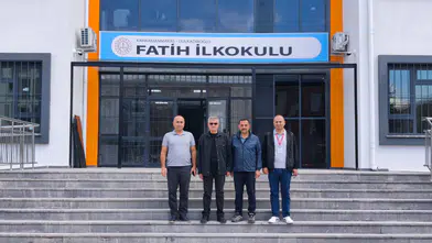 İl Milli Eğitim Müdürü Akpınar’dan Fatih İlkokulunun Yeni Binasına İnceleme