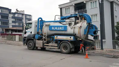 KASKİ'den sağanak yağış öncesi yoğun mesai