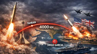 İran 4 Bin Km Menzilli Füze Mi Kullandı?