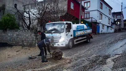 Yağışların Ardından Trafik Arterlerine Hızla Müdahale!