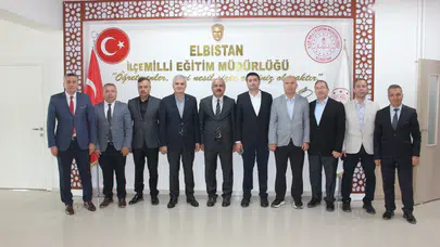 Elbistan’da Eğitim Yatırımları Yerinde İncelendi