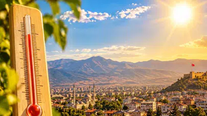 Kahramanmaraş’ta Sıcaklık 37 Dereceyi Görecek