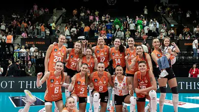 Eczacıbaşı Peron İstanbul’dan Aras Kargo’ya Net Galibiyet
