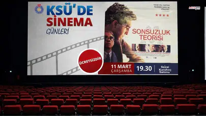 KSÜ’de Sinema Günleri Öğrencilerle Buluşuyor