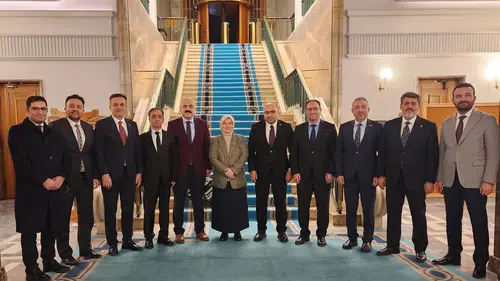 Eğitim Vakfı, TBMM'de Vekiller ile Gelecek Projelerini Görüştü