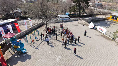 Kahramanmaraş’ta minikler için şenlik havasında etkinlik