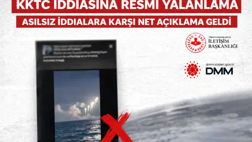 KKTC İddiasına Resmi Yalanlama Geldi