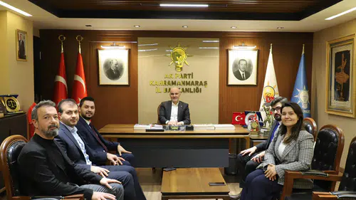 Ankara Genç Kahramanmaraşlılar Derneği İl Başkanı'nı Ziyaret Etti