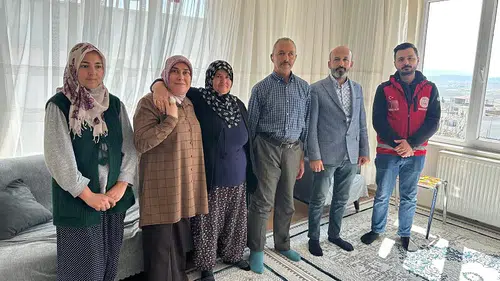 Şehit Ailesine Anlamlı Ziyaret Gerçekleşti