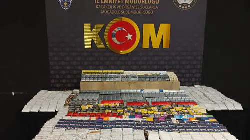 Kahramanmaraş'ta Kaçak ürünler ele geçirildi: 2 tutuklama