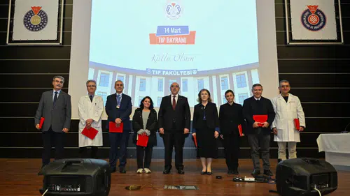 KSÜ’de 14 Mart Tıp Bayramı’nda anlamlı vefa töreni düzenlendi