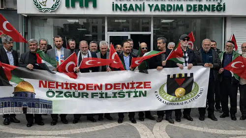 Kahramanmaraş’ta ABD ve İsrail Politikalarına Tepki