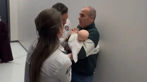 Bebek kaçırma senaryosu gerçeğini aratmadı