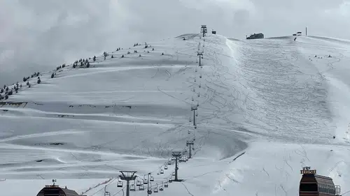Kahramanmaraş'ta yüksek kesimler beyaza büründü