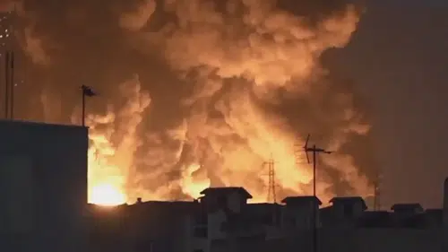 Hayfa’daki Rafineri Görüntüleri Gündem Oldu