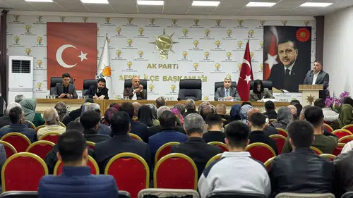 Afşin'de Önemli Teşkilat Toplantısı Gerçekleşti