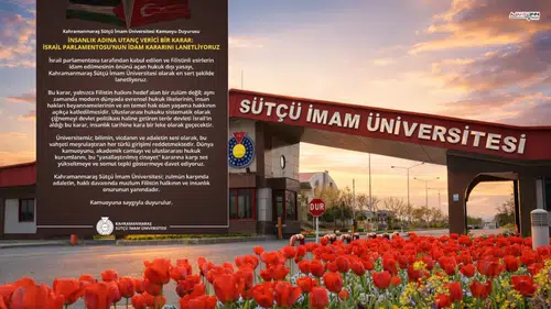 İstiklal Üniversiteden Uluslararası Karara Sert Tepki