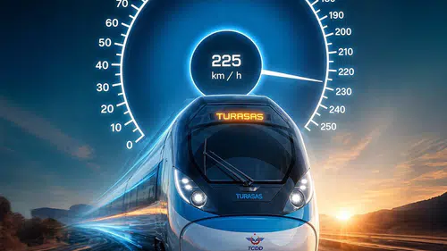 Yerli Hızlı Tren, Test Sürüşünde 225 Km/s Hız Rekoru Kırdı!