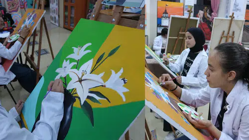 Pansiyon Öğrencilerine Sanat Desteği Sağlandı