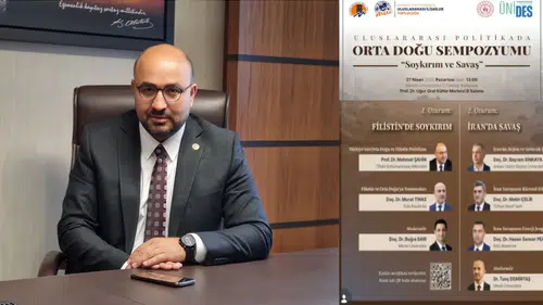 Prof. Dr.Mehmet Şahin Mersin’de “Soykırım ve Savaş”ı Anlatacak