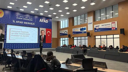 Kahramanmaraş AFAD Personeline Protokol Eğitimi Verildi
