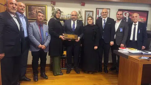 Belediye Meclisinden Milletvekiline Ziyaret