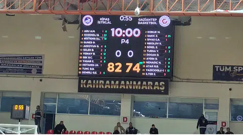 Kipaş İstiklal Spor Son Çeyrekte Farkı Açtı