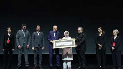 Cumhurbaşkanı Erdoğan, “Bir Adam Yaratmak” Filminin Galasına Katıldı