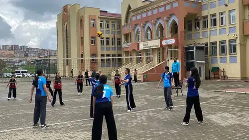 Pazarcık'ta 19 Mayıs Coşkusu Voleybol Turnuvasıyla Başladı