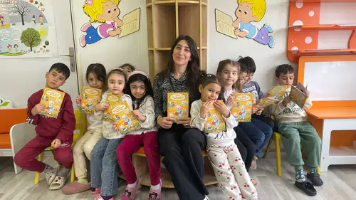 Kütüphaneler Haftası'nda Onikişubat Belediyesi'nden Örnek Yaratıcı Proje: Minik Kalpler İçin!