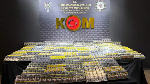 Kahramanmaraş'ta Kaçak Telefon ve Sigaraya Darbe: 5 Şüpheli Tutuklandı