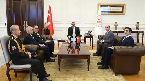 Bakan Çiftçi, İran Büyükelçisini Kabul Etti