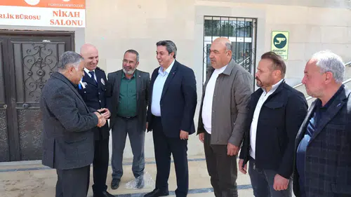 Elbistan'da Cuma Çıkışı Vatandaşlarla Buluşma Gerçekleşti