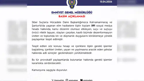 Sosyal Medyada 591 Hesap İçin Süreç Başlatıldı