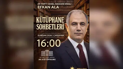 AK Parti’de “Kütüphane Sohbetleri” Programı Duyuruldu