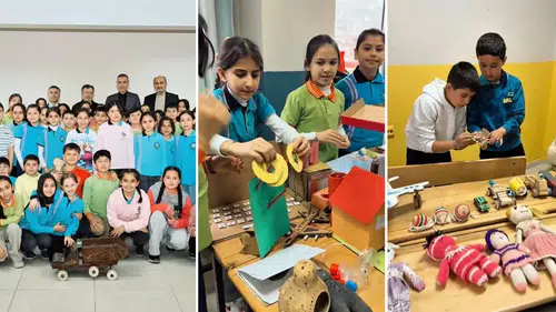 Minik Ellerden Büyük Tasarımlar Ortaya Çıktı