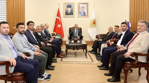 İsrafil Kışla’dan Vali Mükerrem Ünlüer’e Ziyaret