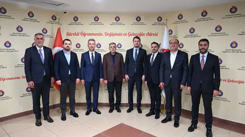 Pakdil KSÜ’de! Rektör Okumuş ile görüştü