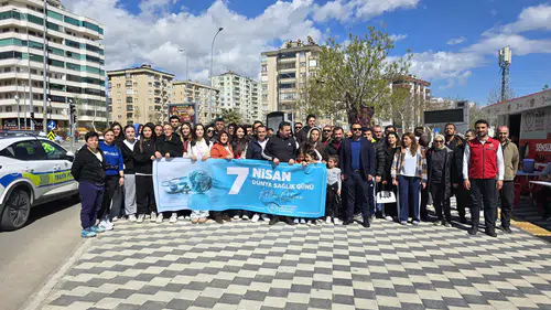 Kahramanmaraş’ta Dünya Sağlık Günü’nde Obezite Yürüyüşü