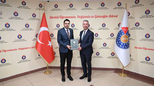 KSÜ, TİKA Başkanı Abdullah Eren’i Konuk Etti