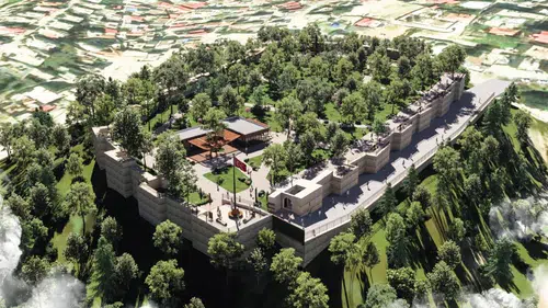 Kahramanmaraş Kalesi’nde Restorasyon Devam Ediyor