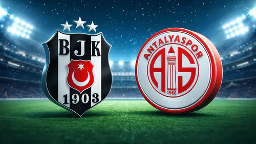 Beşiktaş ile Antalyaspor Karşılaşmasında İlk 11’ler Açıklandı