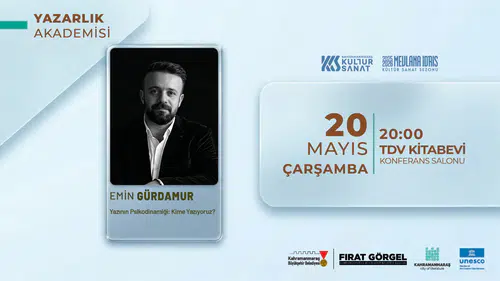 Emin Gürdamur, Yazının Psikodinamiği Üzerine Derinlemesine Bir Çalışma Sunacak