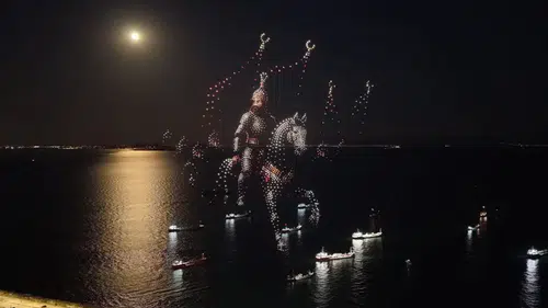 Yenikapı’da 1453 Dronla Görkemli Fetih Şöleni